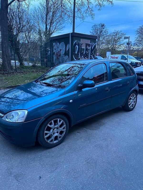Gebraucht Opel Corsa 58 PS (42 kW) 2001 Blau Kleinwagen