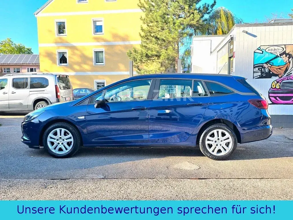 Gebraucht Opel Astra 110 PS (80 kW) 2016 Blau Kombi