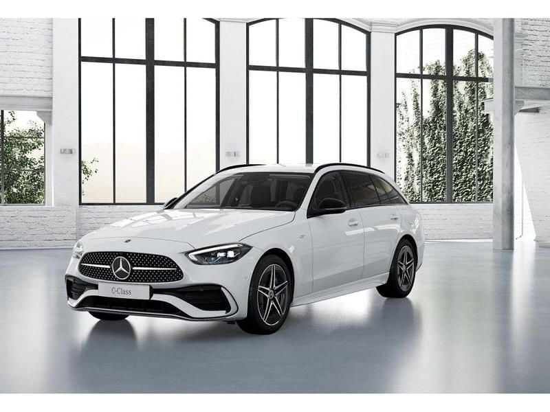 Gebraucht Mercedes C300e Advanced 204 PS (150 kW) 2025 Weiss / polarweiß Kombi