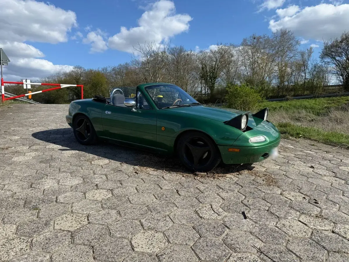 Gebraucht Mazda MX5 116 PS (85 kW) 1993 Grün Cabrio