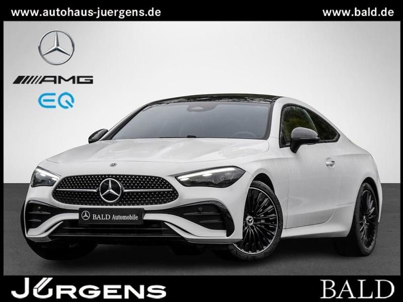 Weiss polarweiß Gebraucht 2024 Mercedes CLE300 AMG Coupé | 55.880 € (Guter Preis) - Bild 1/4