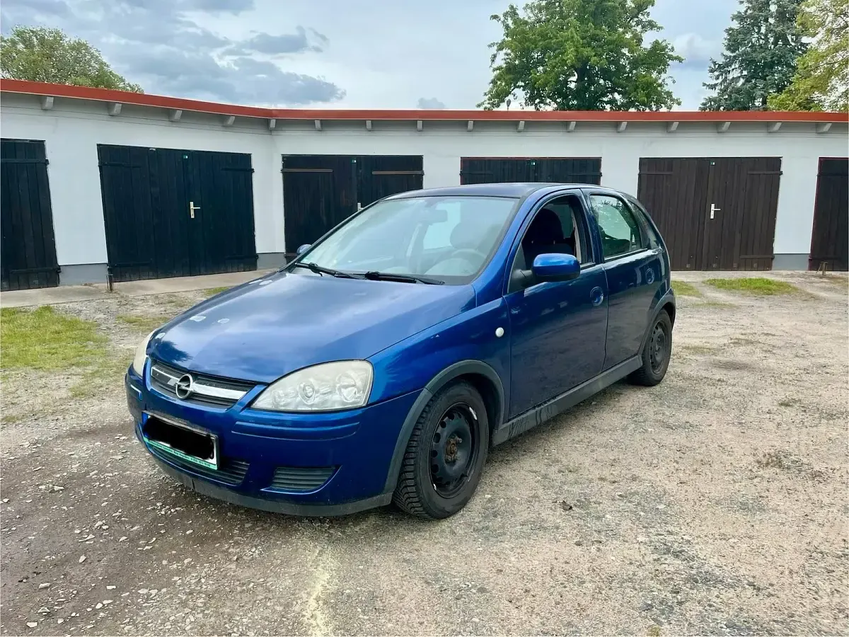 Gebraucht Opel Corsa 80 PS (58 kW) 2006 Blau Kleinwagen