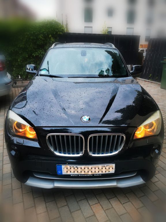 Schwarz Gebraucht 2009 BMW X1 SUV | 7.500 € (Superpreis) - Bild 1/4