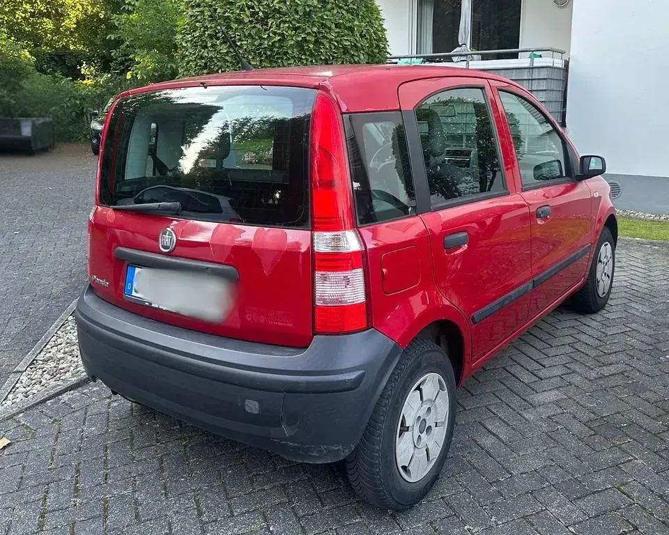 Gebraucht Fiat Panda 54 PS (39 kW) 2007 Rot Kleinwagen