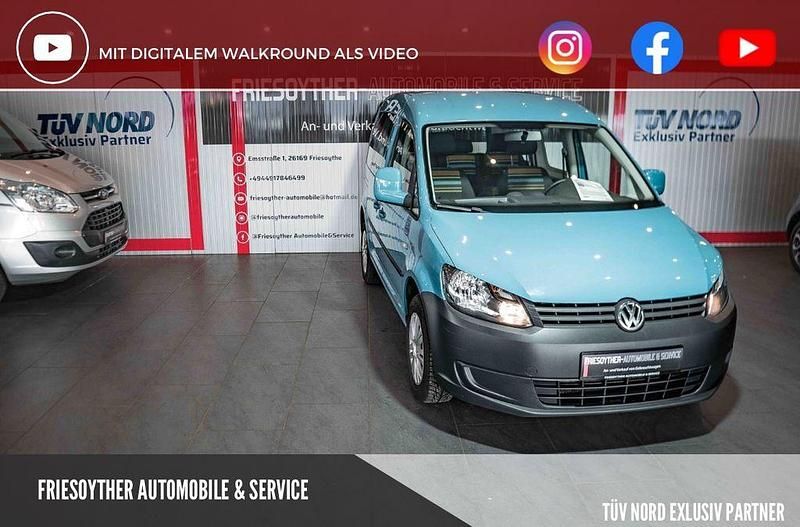 Blau Gebraucht 2013 VW Caddy Trendline Van / Kleinbus | 8.490 € (Fairer Preis) - Bild 1/4