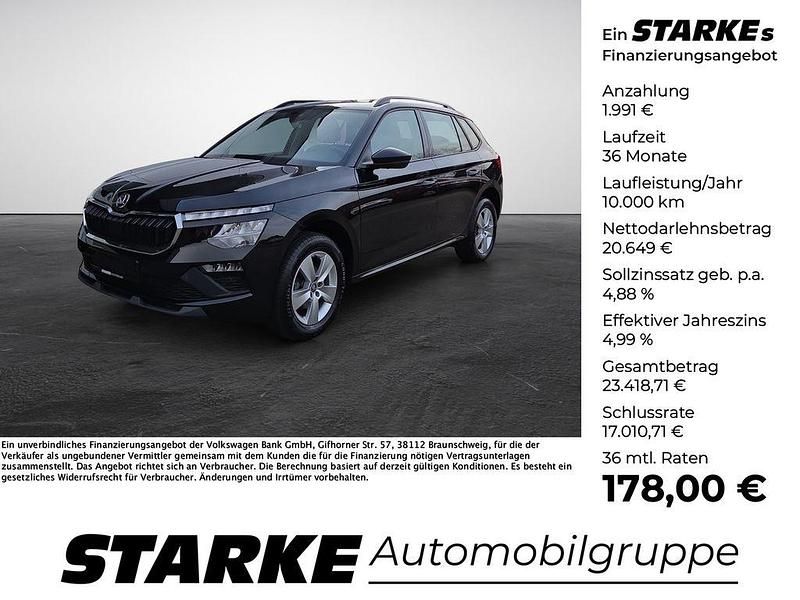 Schwarz Gebraucht 2025 Skoda Kamiq Selection SUV | 22.640 € (Superpreis) - Bild 1/4