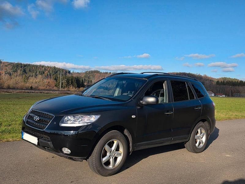 Schwarz Gebraucht 2009 Hyundai Santa Fe Team SUV | 3.200 € (Etwas zu teuer) - Bild 1/4