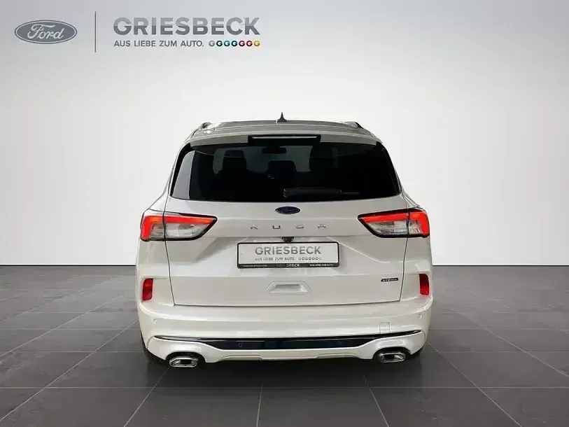 Gebraucht Ford Kuga ST-Line 224 PS (164 kW) 2022 Arktisweiss (metallic) SUV