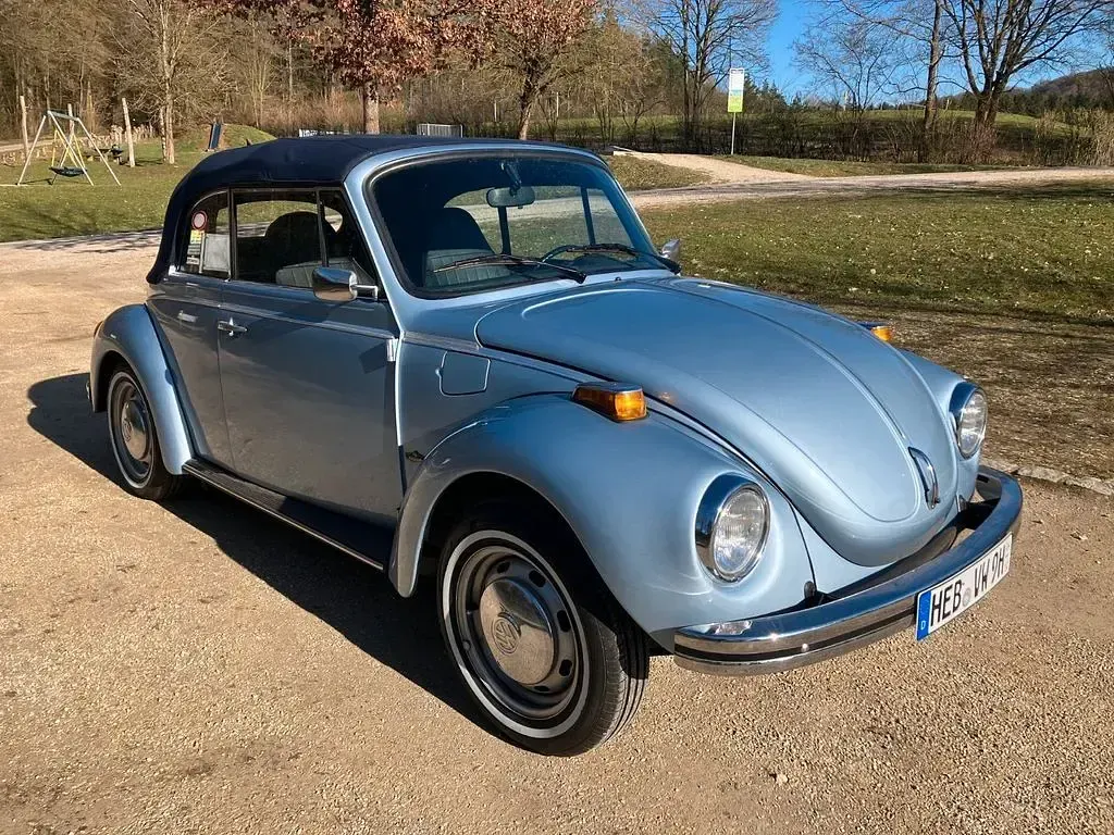 Gebraucht VW Käfer 50 PS (36 kW) 1973 Blau Cabrio