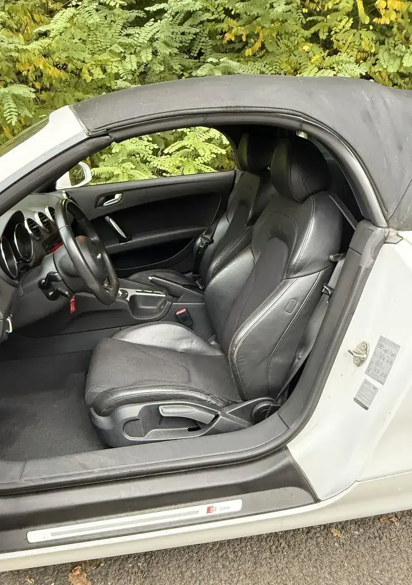 Gebraucht Audi TT Roadster S-Line 200 PS (147 kW) 2008 Weiß Cabrio