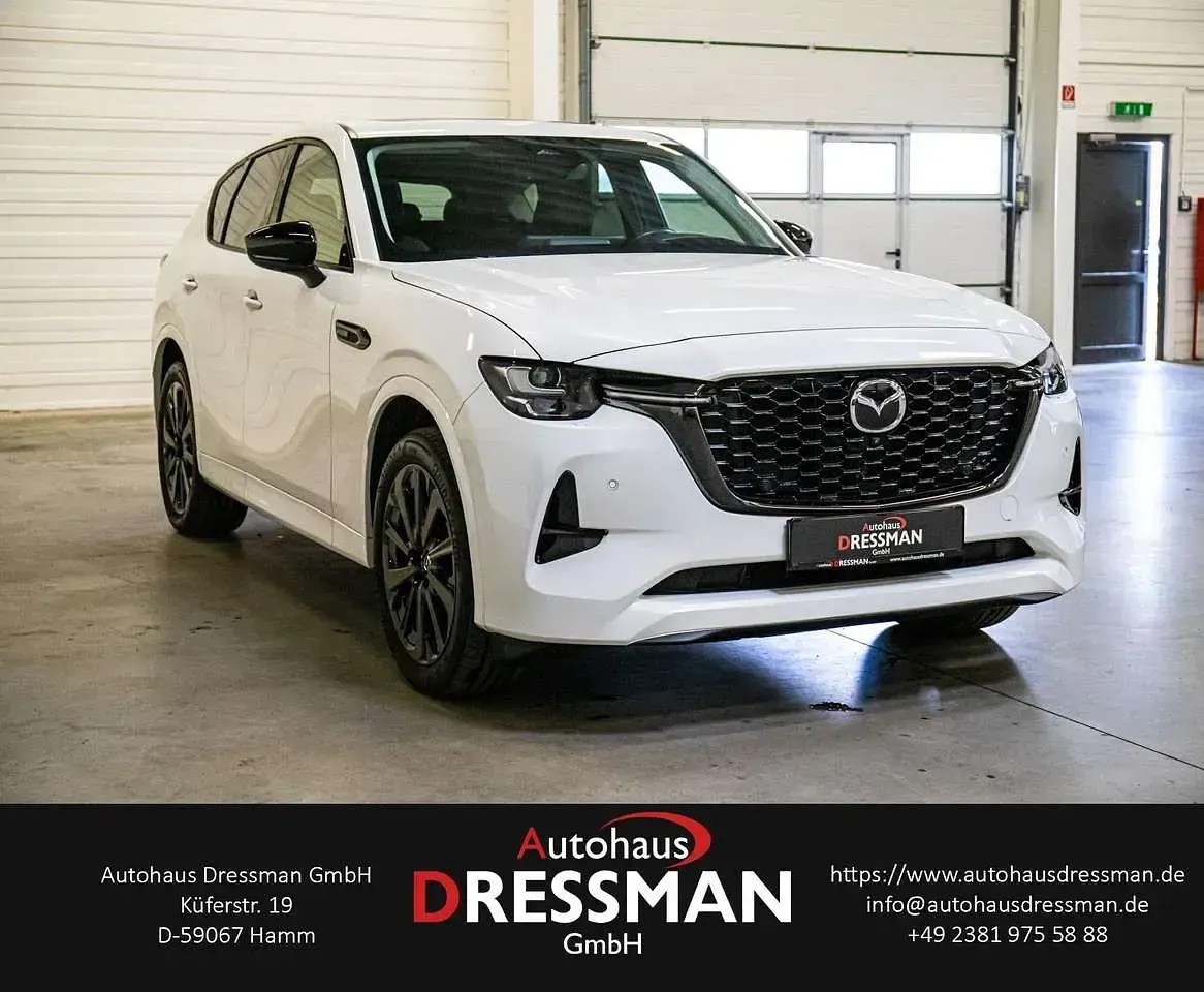 Gebraucht Mazda CX-60 Homura-Line 254 PS (186 kW) 2023 Weiß SUV