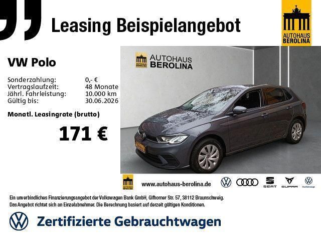 Gebraucht VW Polo Life 95 PS (69 kW) 2024 Grau Kleinwagen