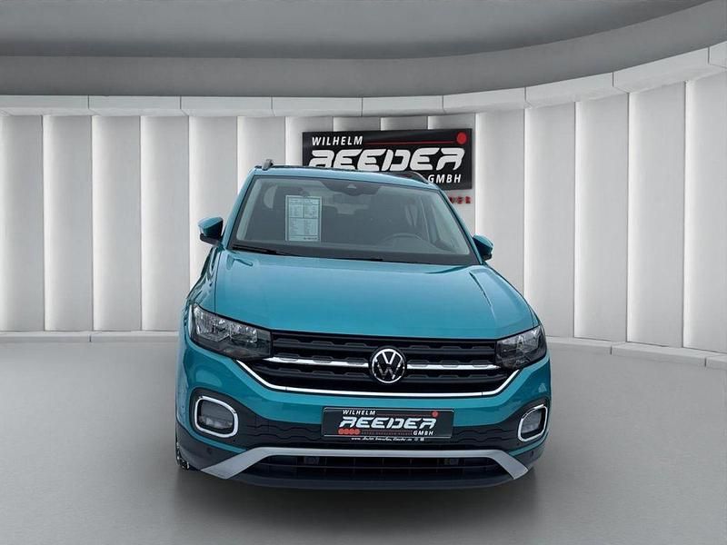 Gebraucht VW T-Cross Active 95 PS (69 kW) 2021 Makenatürkis (metallic) SUV