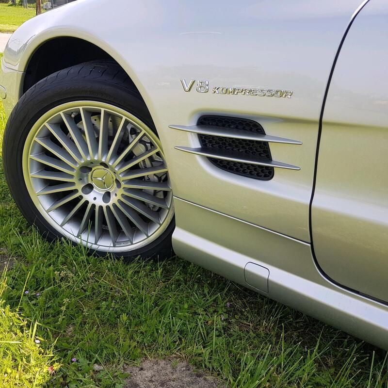 Silber Gebraucht 2002 Mercedes SL55 AMG AMG Cabrio | 36.490 € (Superpreis) - Bild 1/4