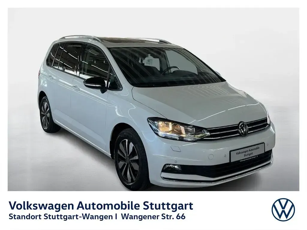 Gebraucht VW Touran Goal 150 PS (110 kW) 2025 Oryxweiß perlmutteffekt Van / Kleinbus
