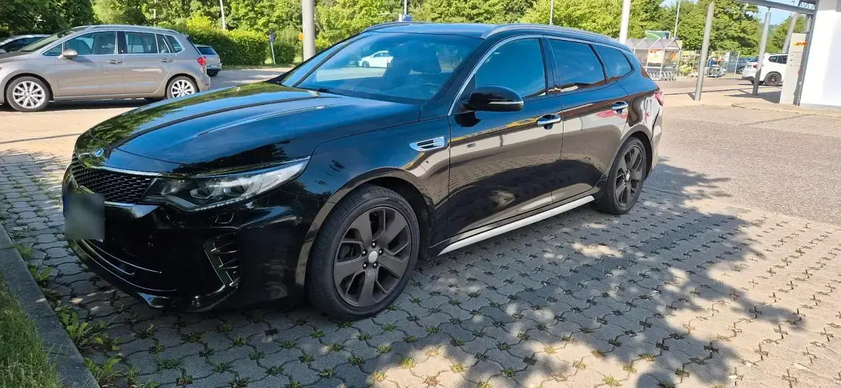 Gebraucht Kia Optima GT-Line 141 PS (103 kW) 2018 Schwarz Kombi