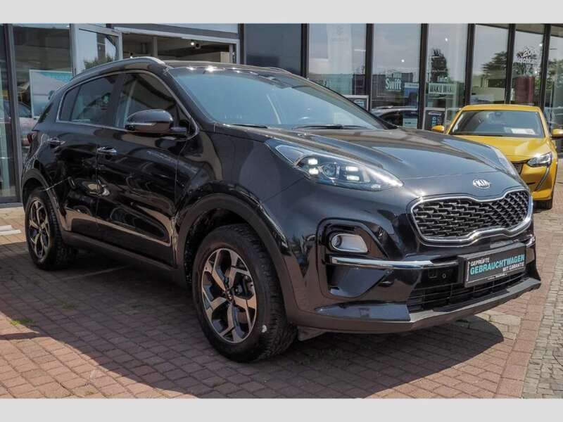 Gebraucht Kia Sportage DREAM-TEAM Edition 132 PS (97 kW) 2019 Schwarz SUV