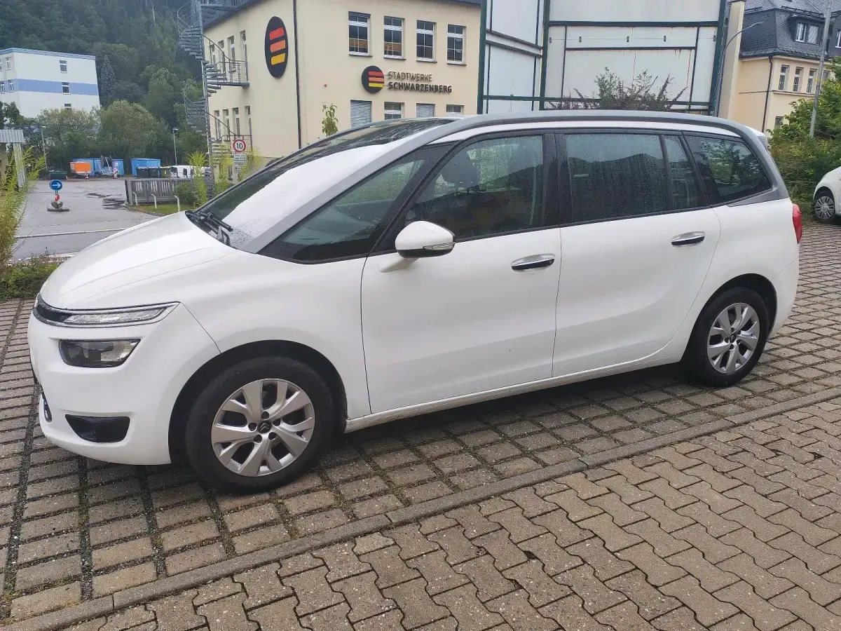 Gebraucht Citroën Grand C4 Picasso 116 PS (85 kW) 2014 Weiß Van / Kleinbus