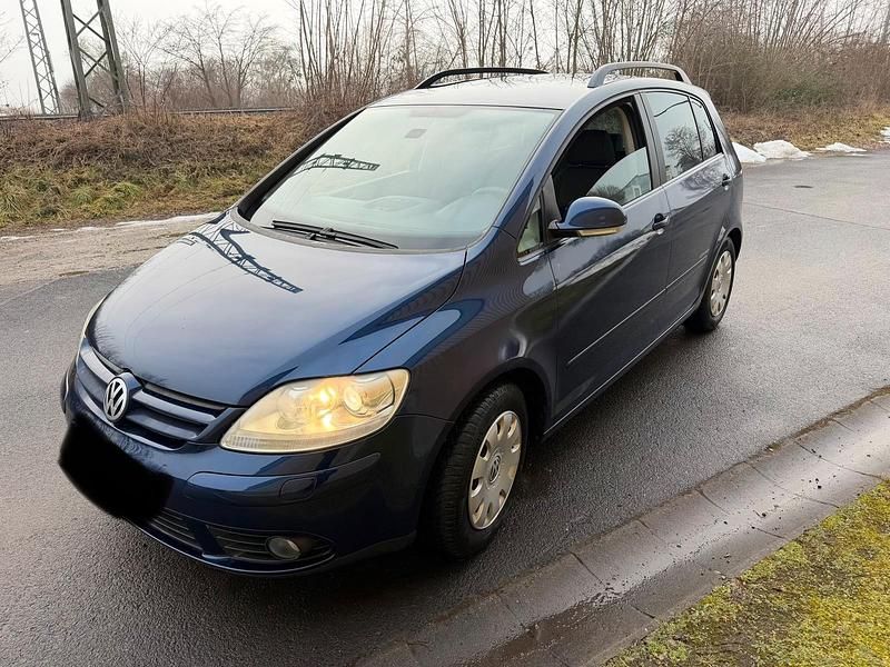 Gebraucht VW Golf Plus United 101 PS (74 kW) 2008 Blau Van / Kleinbus