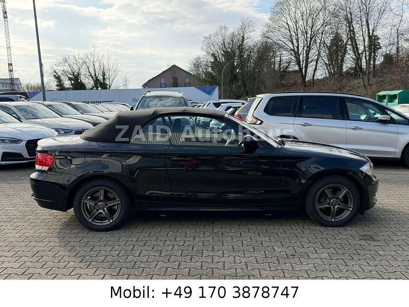 Gebraucht BMW 118 Cabriolet Advantage 143 PS (105 kW) 2009 Saphirschwarz Cabrio