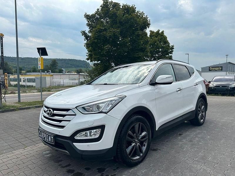 Weiß Gebraucht 2013 Hyundai Santa Fe Premium SUV | 12.990 € (Fairer Preis) - Bild 1/4