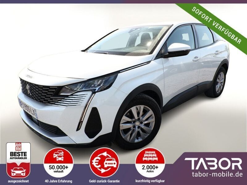 Weiss Gebraucht 2021 Peugeot 3008 Active SUV | 20.488 € (Superpreis) - Bild 1/4