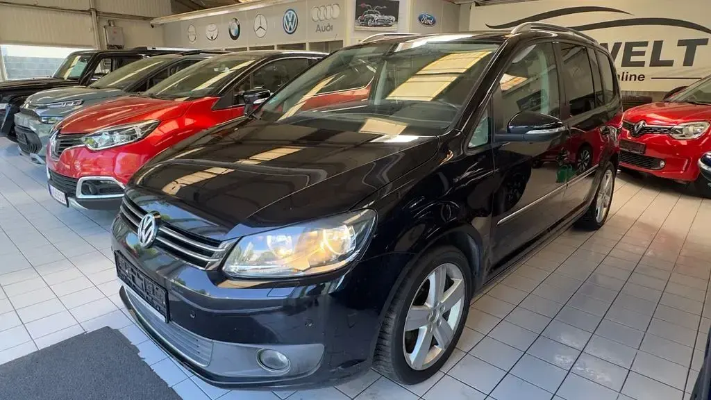 Gebraucht VW Touran Highline 140 PS (102 kW) 2011 Schwarz Van / Kleinbus