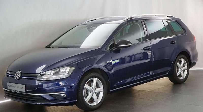 Atlantik blue metallic Gebraucht 2019 VW Golf VII IQ Drive Kombi | 15.990 € (Superpreis) - Bild 1/4