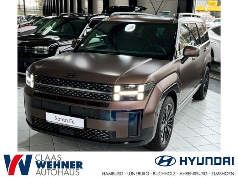 Braun Neu 2024 Hyundai Santa Fe Blackline SUV | 58.900 € (Etwas zu teuer) - Bild 1/4