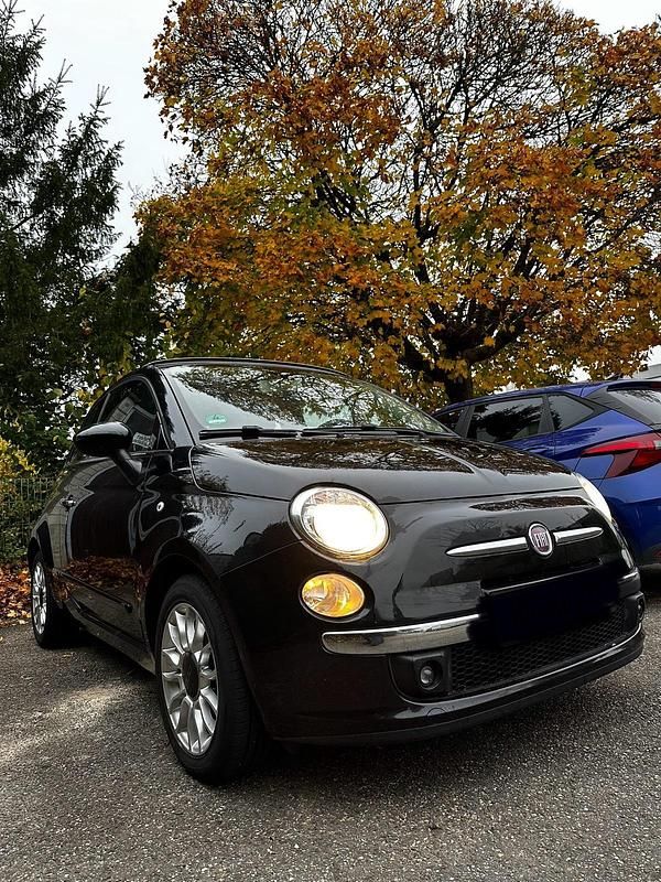 Gebraucht Fiat 500C 69 PS (50 kW) 2012 Schwarz Cabrio
