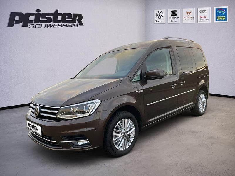 Braun Gebraucht 2016 VW Caddy Highline Van / Kleinbus | 19.999 € (Fairer Preis) - Bild 1/4