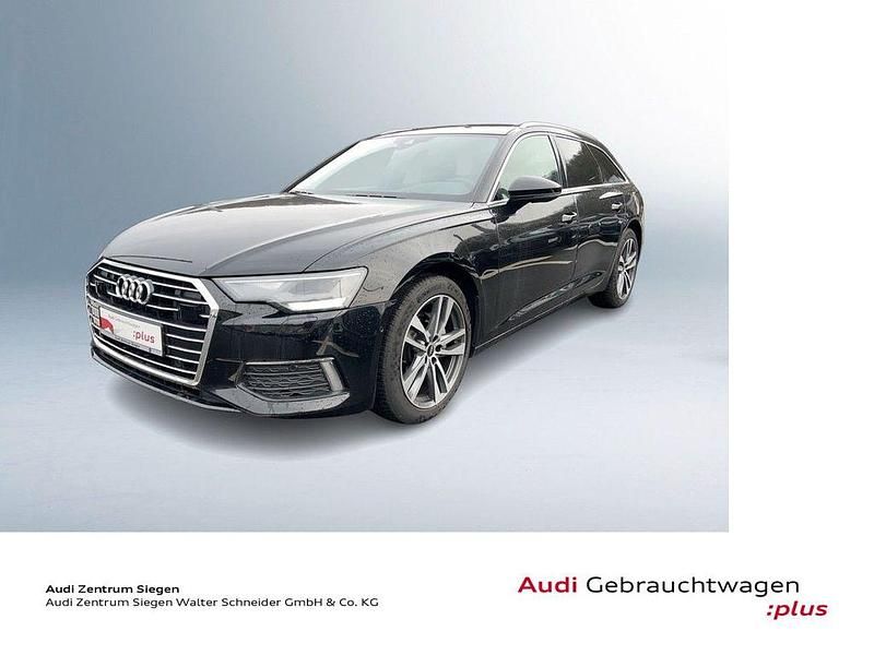 Mythosschwarz metallic Gebraucht 2021 Audi A6 Ambiente Kombi | 33.410 € (Fairer Preis) - Bild 1/4
