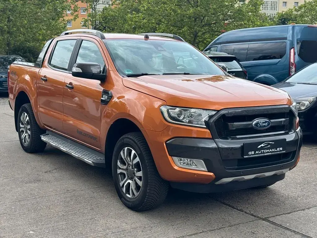 Gebraucht Ford Ranger Wildtrack 200 PS (147 kW) 2017 Orange Pickup