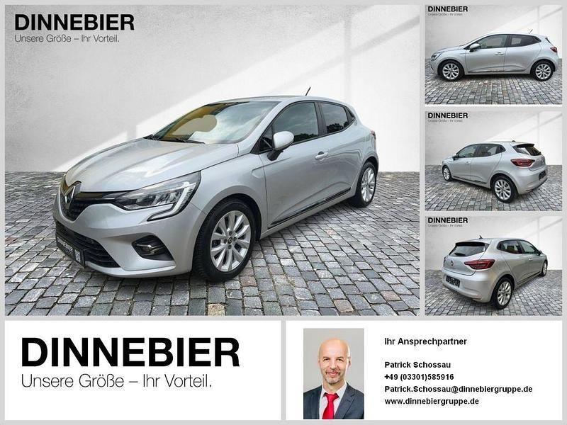 Grau (metallic) Gebraucht 2021 Renault Clio V Experience Limousine | 13.889 € (Fairer Preis) - Bild 1/4