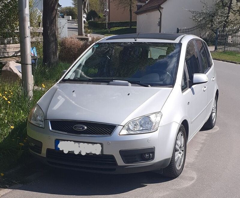 Silber Gebraucht 2007 Ford C-MAX Ghia Van / Kleinbus | 5.200 € (Teuer) - Bild 1/4
