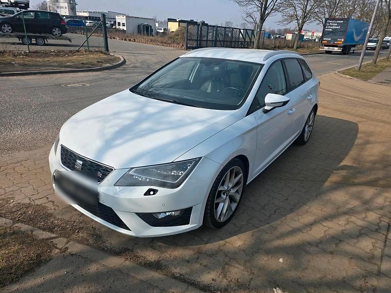 Gebraucht Seat Leon FR 184 PS (135 kW) 2014 Weiß Kombi
