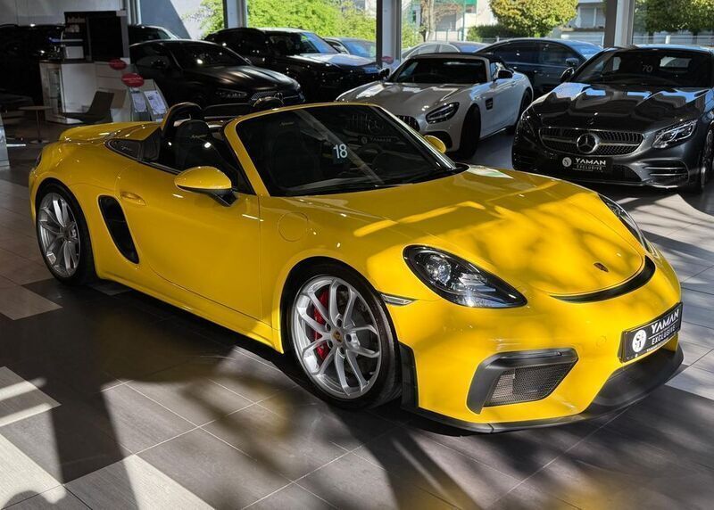 Gebraucht Porsche 718 Boxster 420 PS (308 kW) 2021 Gelb Cabrio