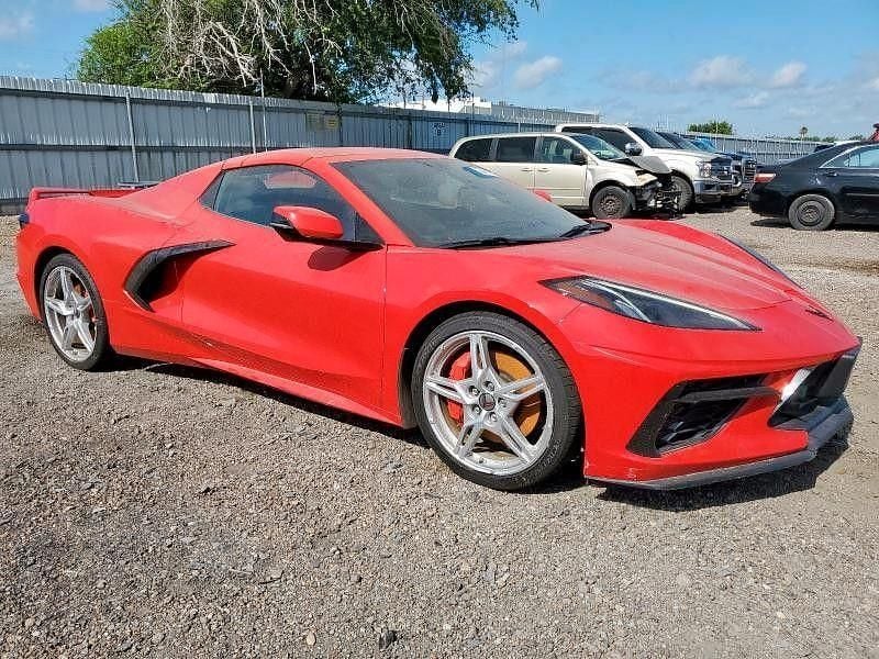 Rot Gebraucht 2023 Corvette C8 Cabrio | 68.000 € - Bild 1/4