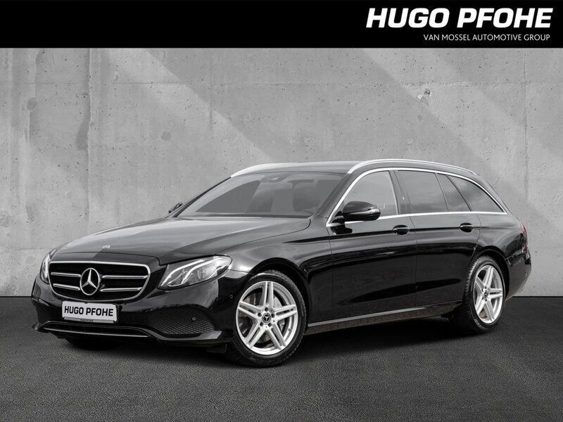 Gebraucht Mercedes E220 Avantgarde 194 PS (142 kW) 2020 Ung schwarz unilack Kombi