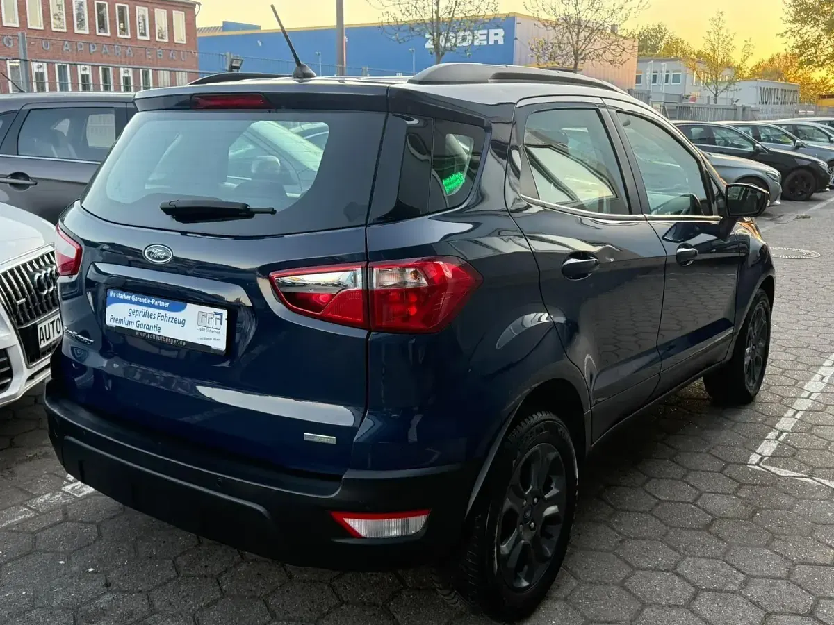 Gebraucht Ford Ecosport Cool & Connect 125 PS (91 kW) 2018 Blau SUV