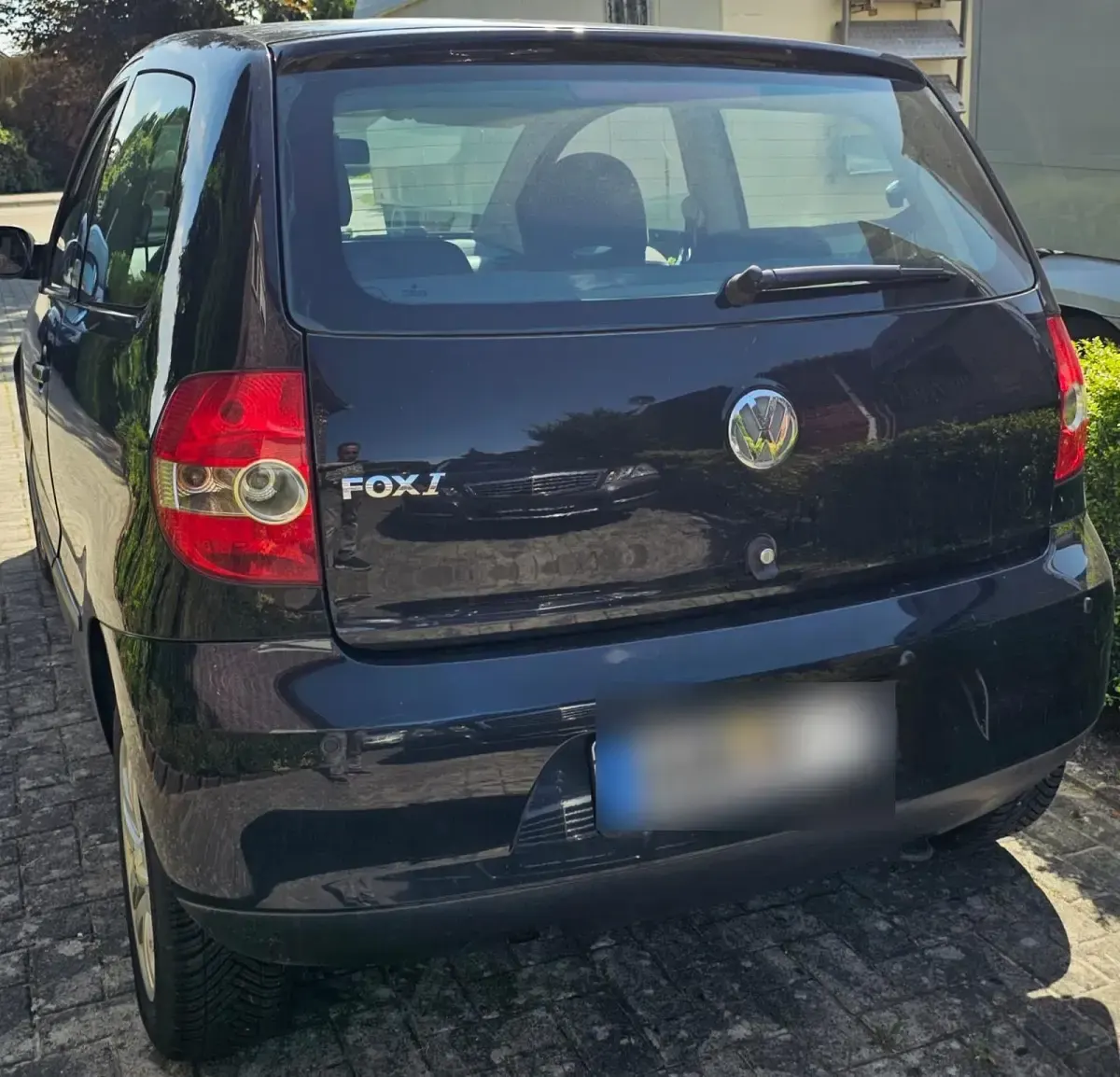 Gebraucht VW Fox 55 PS (40 kW) 2005 Schwarz Kleinwagen