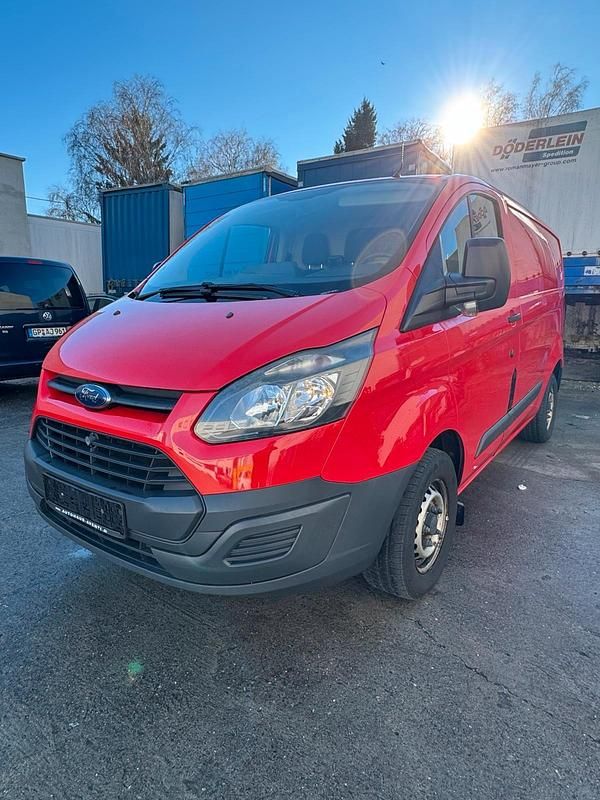 Rot Gebraucht 2015 Ford Transit Custom Van / Kleinbus | 6.990 € (Superpreis) - Bild 1/4