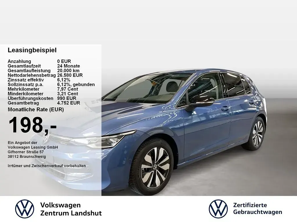 Gebraucht VW Golf VIII Goal 150 PS (110 kW) 2025 Limousine