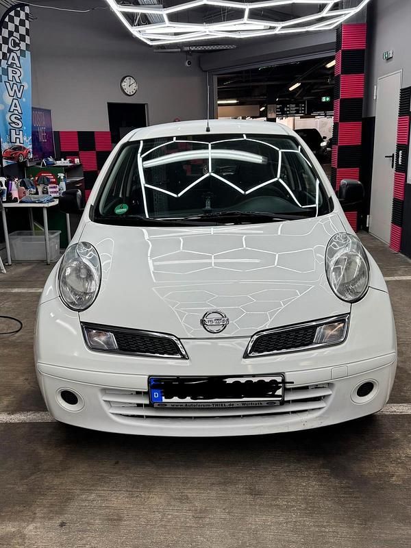 Gebraucht Nissan Micra 68 PS (50 kW) 2009 Weiß Kleinwagen