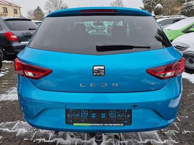Gebraucht Seat Leon Style 122 PS (89 kW) 2013 "alor" blau Kleinwagen