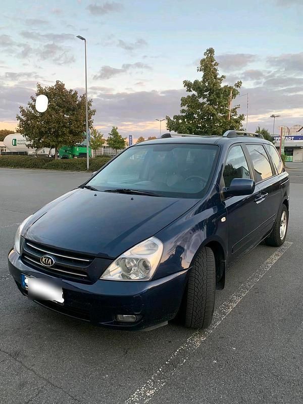 Blau Gebraucht 2007 Kia Carnival Van / Kleinbus | 3.400 € (Teuer) - Bild 1/4