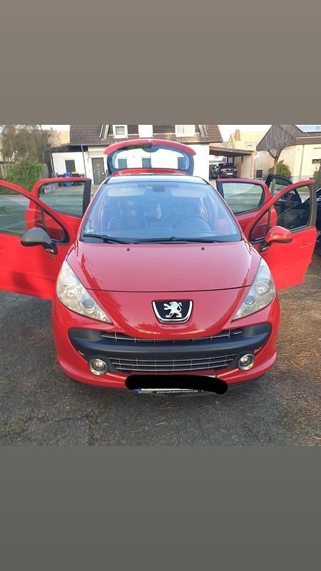 Gebraucht Peugeot 207 116 PS (85 kW) 2007 Rot Kleinwagen