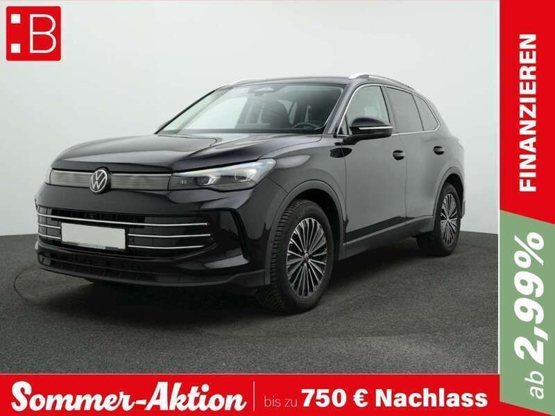 Schwarz Gebraucht 2024 VW Tiguan Elegance SUV | 41.450 € (Etwas zu teuer) - Bild 1/2