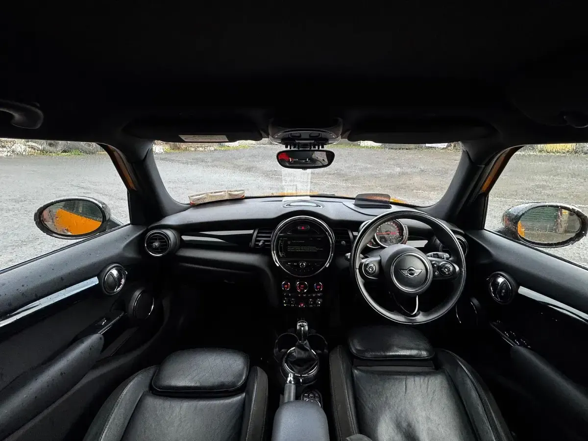 Gebraucht Mini Cooper D 111 PS (81 kW) 2014 Orange Kleinwagen