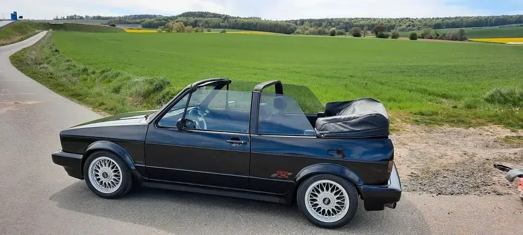 Gebraucht VW Golf Cabriolet Sportline 98 PS (72 kW) 1991 Schwarz Cabrio
